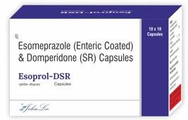Esoprol - DSR Esomeprazole (Enteric Coated) & Domperidone (SR) Capsules
